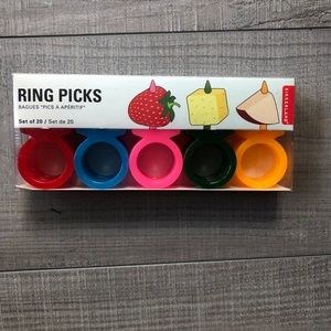 Kikkerland Ring Cocktail Picks
